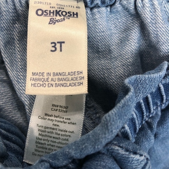 Girls BCBG Matching Short Set With Bonus Jeans Fringe Top Size 3T - Picture 7 of 7